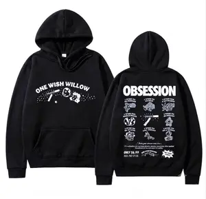 Vintage Obsession 2-Sides Hoodie, One Wish Willow Graphic Hoodie, Unisex Hoodie, Gift for Men Women