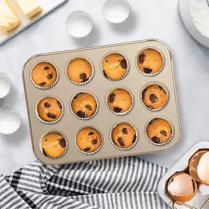 Glad Premium Mini 12 Cup Muffin Pan Nonstick