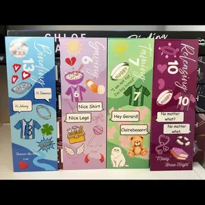 Boys of Tommen 4 pack of Bookmarks