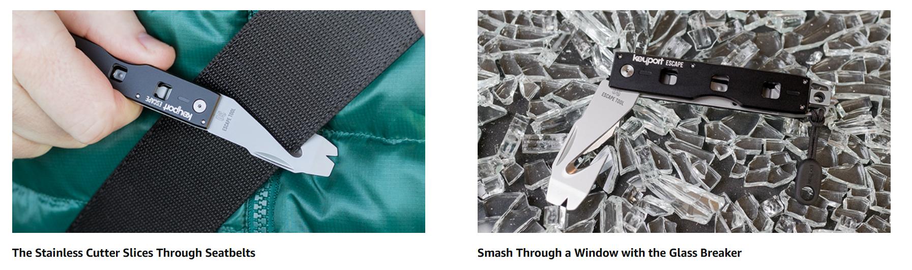 Keyport Escape Tool Kit: The Ultimate Car Emergency Tool