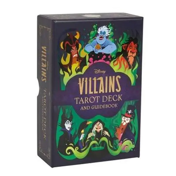 Disney Villains Tarot Deck and Guidebook Movie Tarot Deck Pop Culture Tarot -- Minerva Siegel - Other