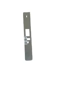Adams Rite Deadlatch Faceplate — Brushed Aluminum (ASSA ABLOY 24-0017-0220-628)