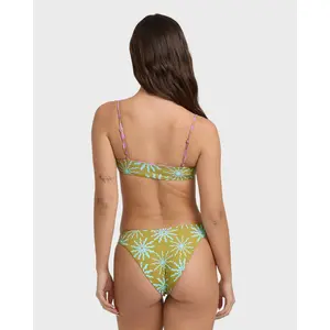 Sun Fired Reversible Hike Bikini Bottom - Moss