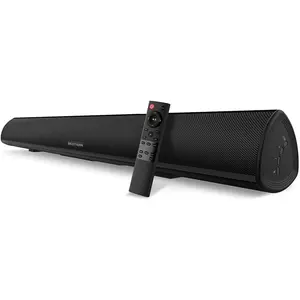 100Watt 40 Inch Soundbar, BESTISAN Sound Bar  and Wired Audio  5.0 TV Speakers with HDMI-ARC Function (2023 Beef UP Version, DSP Audio, Bass Adjustable, Wall Mountable)