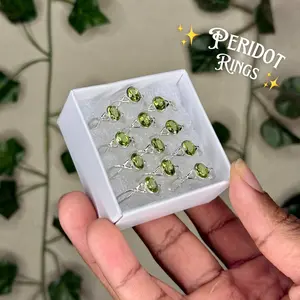 Peridot Rings