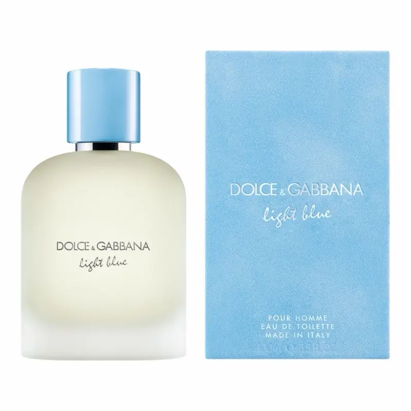 Dolce & Gabbana Light Blue Men EDT 100 ML ( 3.3 Oz ) New Edition