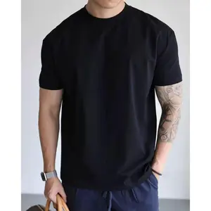 Short Sleeve Crew Neck T-Shirt,tiktok shop deals,graphic tee,vintage clothing,t shirt,gifts for himsummer outfits,shorts for men,Men's Solid Color Crewneck Tee for Gym & Casual
