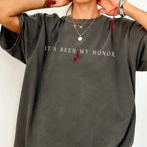 It's Been My Honor Shirt, Onyx Storm Comfort Colors Shirt, Liam Quotes Sweatshirt, Fourth Wing T-Shirt, Fantasy Reader, Spicy Booktok , Bookish Hoodie