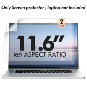 【Gavnboon】2-pack 11.6-inch laptop HD screen protector, anti-glare screen protector, smooth surface, anti-fingerprint, easy for daily cleaning! At the same time, it ensures the high-definition effect of the screen, suitable for business office