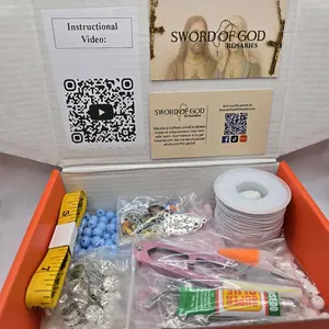 Make Your Own Rosary Kit with instructional video