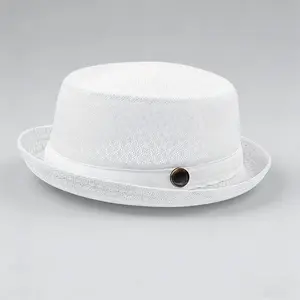 Summer Mesh Sun Hat — Unisex, Stylish, and Breathable Outdoor Headwear | British-Style Jazz Hat, Trendy Beach Hat, and Sun-Protection Fedora for Women