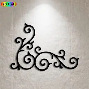 1pc Swirl Metal Wall Art, Intricate Swirl Statue Mural, Ideal Gift for New Year, Christmas, Decorative Art Enthusiasts, Weather-Resistant Metal Wall Decor Wall Sculptures, Perfect for Indoor Wall & Outdoor Fence, Swirl Design Admirers