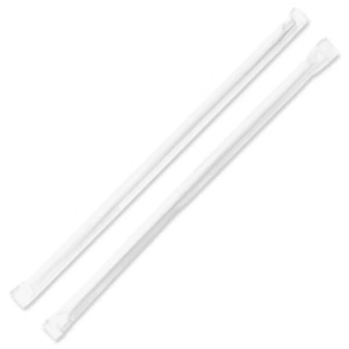 212 MAIN Translucent Plastic Straight Drinking Straws, 7-3/4 in Length, 500 Pieces per Pack, 5-Pack Case (DDI 931924)