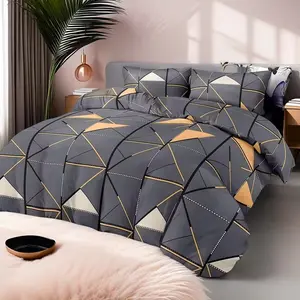 Polyester Sheet Set, Twin Full Queen King Size Bedding, Soft Breathable Durable Fabric, Easy Care Home Textile Essentials, Breathable Duvet Set