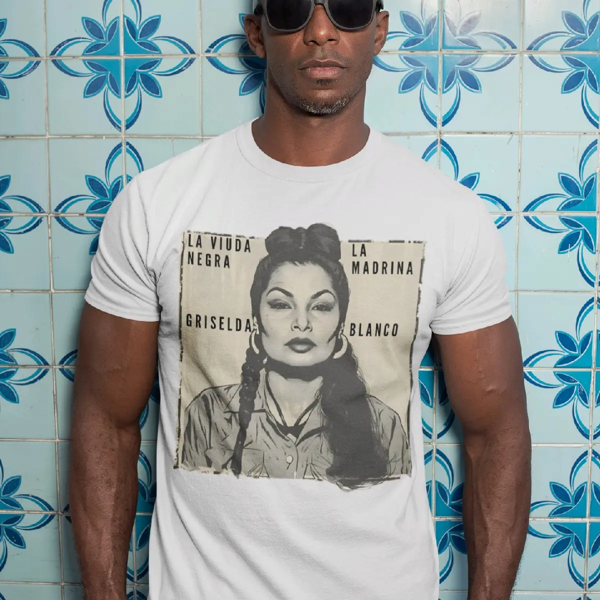 Griselda Blanco 'La Viuda Negra' Tee - Inspired by Netflix Series, La Madrina Fashion Top, Mafia Queen Sofia Vergara Shirt. Comfortable Fit Statement Piece