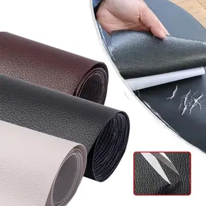 【20x54 INCH】sofa Self Adhesive Leather Repair Patch for Furniture and DIY Lovers Large Professional Sheet for Couch Sofa and Car Seat Renovation with Strong Glue