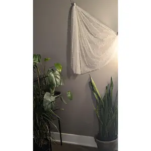 Rhinestone + Pearl Veil