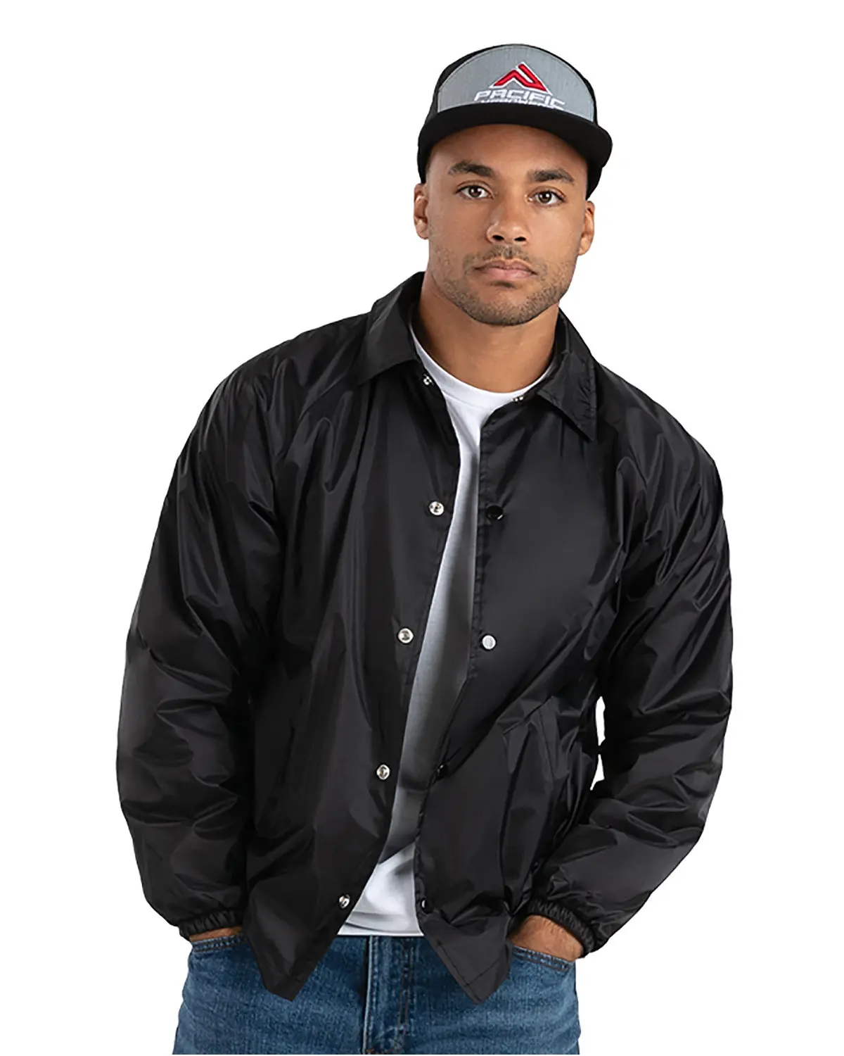 Augusta Sportswear Unisex Nylon Coach's Jacket Augusta Sportswear Unisex Nylon Coach's Jacket