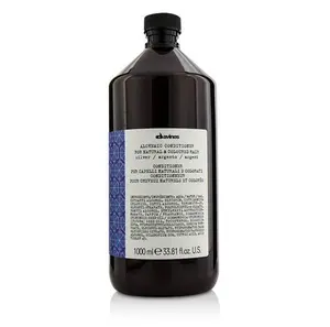 DAVINES Alchemic Conditioner Silver - Color-Enhancing Formula for Platinum & Cool Blonde Tones with Jojoba Oil - 1000ml