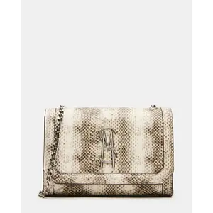 Steve Madden LARISA PYTHON BAG BONE/MULTI