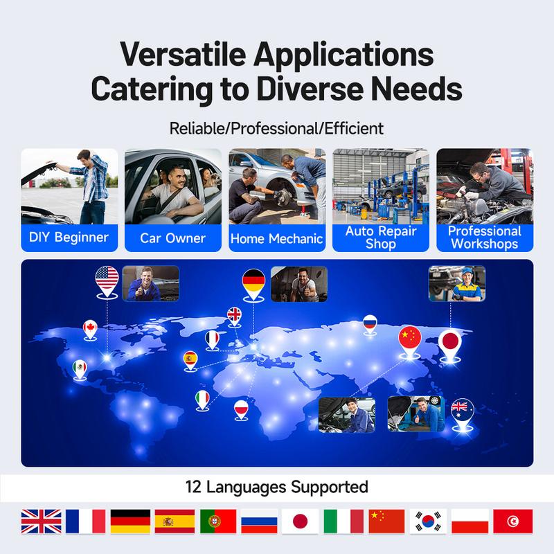 OBD2 Scanner TOPDON AD600S Scan Tool Code Reader Diagnostics Scanner ABS/SRS Car Automotive Vehicle