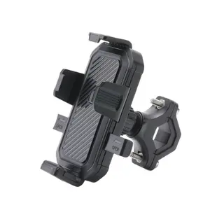 New Bicycle Handlebar Mobile Phone Holder Motorcycle Aluminum Bicycle Phone Holder Compatible RAM MOUNTS 25mm Ball 360° Rotation Bike Phone Mount for Motorcycle Bike ATV/UTV