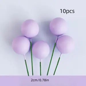 10pcs Cake Decorations Set, Cream Cake Decorations, Perfect for Baking Desserts, Birthday Cakes, Wedding Parties, Christmas Gifts, Enhance Your Celebrations!