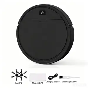 Robot Vacuum Cleaner – , 90 Mins Runtime, Wi-Fi(2.4GHz ONLY)/App/Voice Control, Ideal for Hard Floors, Low-Pile Carpet & Pet Hair, Auto Recharge