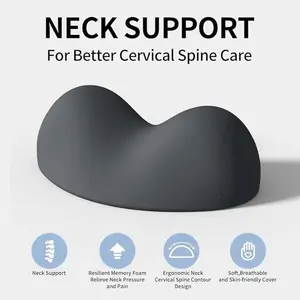 Neck Pillow for Sleep Aid & Neck Correction, Ideal for Adult Bed Use (hand Washable), Comfortable Rest Support