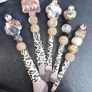 Handbeaded Makeup Brush Set