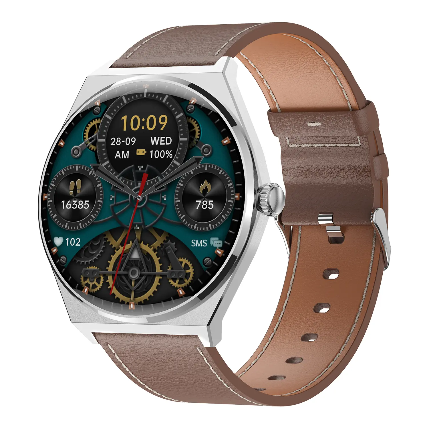 Ultra-thin Smartwatch 0.25 Inch, AMOLED Screen, Long Battery Life, Comprehensive Health Monitoring, Wireless Calling, Ideal Gift Wearable Smartphone Wristwatch