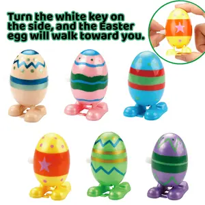 Happy Easter Party Essential: Wind-Up Walking Eggs / Top Choice Easter Toy & Holiday Gift for Kids，familyeaster，eastertoy，seasterdecor，easterdecor，winduptoy，walkingtoy