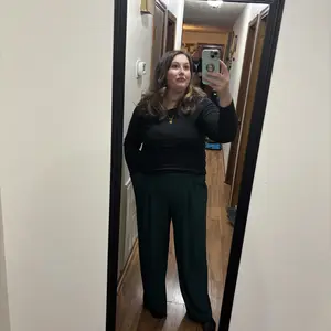 Product Review of 【Creator’s Pick】Halara Flex High Waisted Pocket Wide Leg Waffle Work Pants from S**e