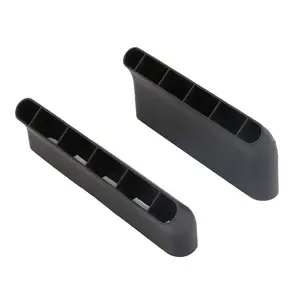 For 2014-2018 Chevy Silverado & GMC SierraRear Seat Under Air Deflectors AC Vent Extensions Car Interior Abs Material Fitment