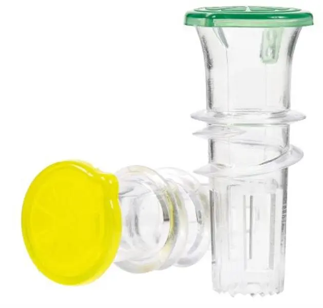 2-Pack Lemon-Juicer – BPA-Free Plastic Lime Juicer– Compact Juice Extractor Citrus Press with Lid Fruit Kitchen Utensils