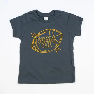 Game On Football | Slate Gray Tshirt