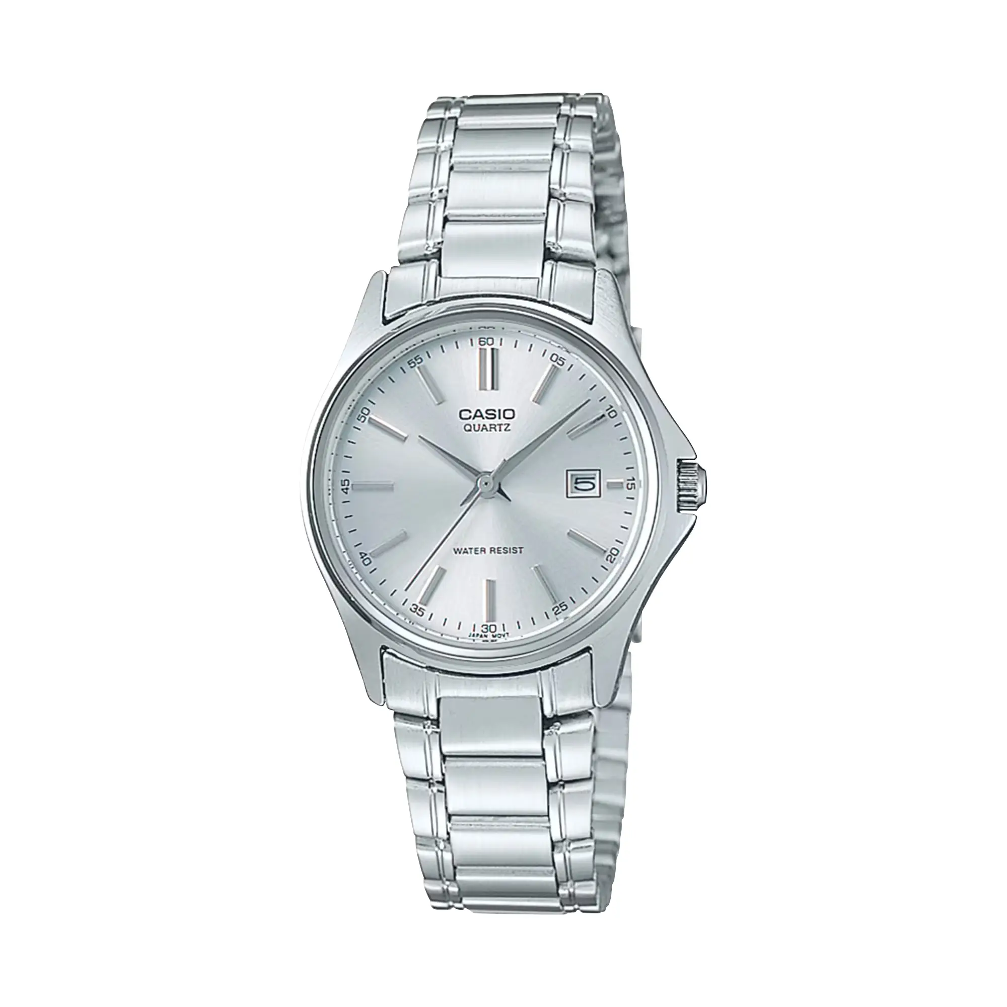 Casio Women’s Silver Dial Analog Watch with Stainless Steel Bracelet - LTP-1183A-7A