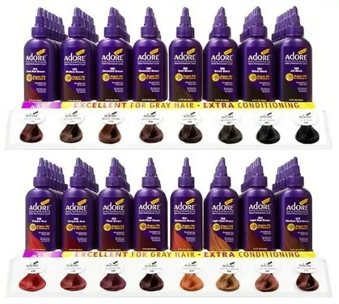 Adore PLUS Extra Conditioning Semi Permanent Hair Color 3.4 fl oz - Choose Any Colors