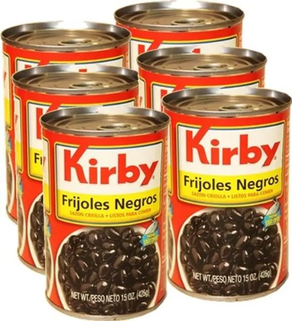 Kirby Black Beans Cuban Style 15 oz