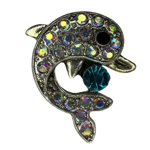 The SnapBliss Dolphin Snap Charm, Fun Snap-On Charms for Tumbler Cup Bracelets, Personalize Your Drinkware with Unique, Interchangeable Accessories! ideal holiday gift