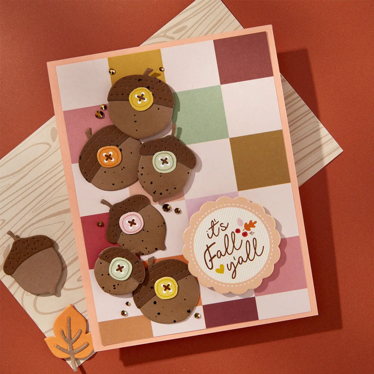 Autumn Archives Chipboard Die Cut Stickers by Kelly Bangs
