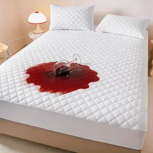 【Hvnde】Waterproof Mattress Protector with Fitted Sheet, TPU Waterproof Layer, Soft & Breathable Bed Cover for Everyday Mattress Protection, Ideal for Bedroom & Home Use tiktokshopspringglowup