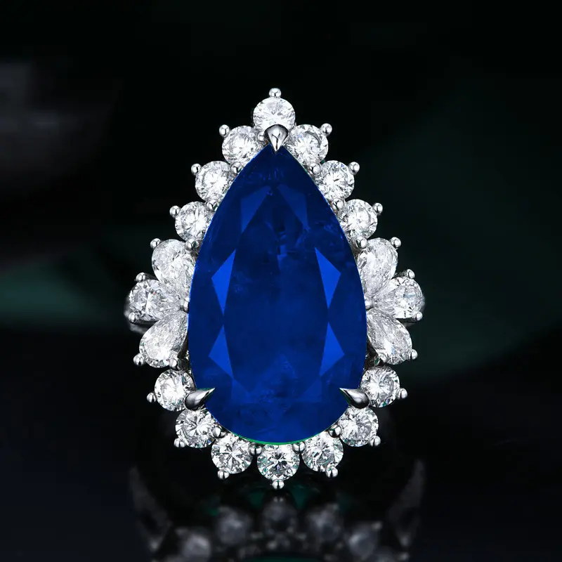 Platinum Deep Blue Diamond