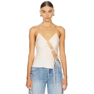 LIONESS Mariah Cami in Ivory