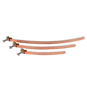SatelliteSale Copper Coated Grounding Strap Flexible and Adjustable