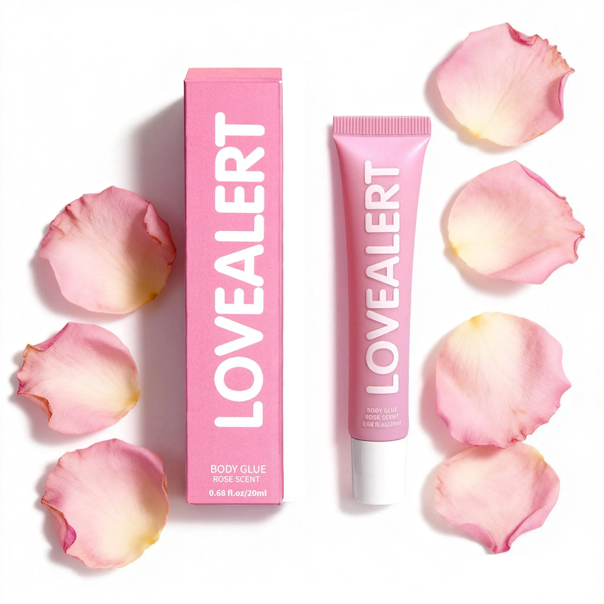LOVEALERT Fashion Body Adhesive for Clothes – Secure Hold for Strapless Dresses, Low-Cut Tops & Performance Wear (Skin-Friendly, Long-Lasting)