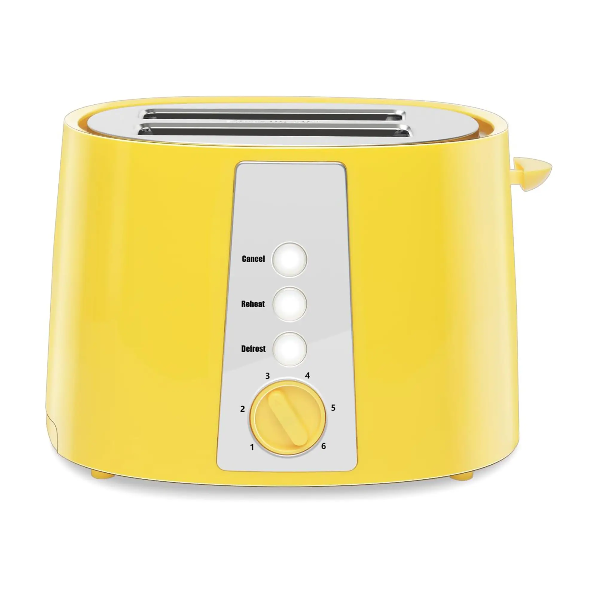 Toaster 2 Slice, Extra Wide Slot Toaster, 6 Shade Settings, Bread Toaster with Cancel, Defrost, Reheat Function, Extra Wide Slots for Waffle or Bagel,