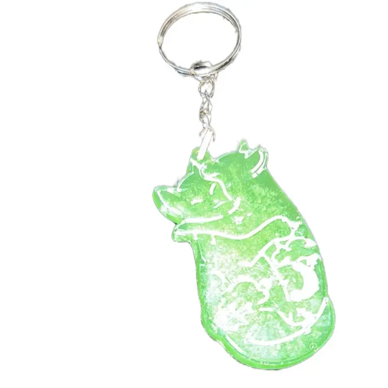 KEY LIME PIE - Purr-fectly Yours: Custom Cat Hugging Keychain – A Lovable Touch for Cat Lovers!