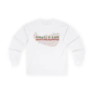 Somaliland Long Sleeve Tee, Unisex Cotton Shirt for Travelers, Casual Wear, Unique Gift, Heritage Apparel, EST 1991