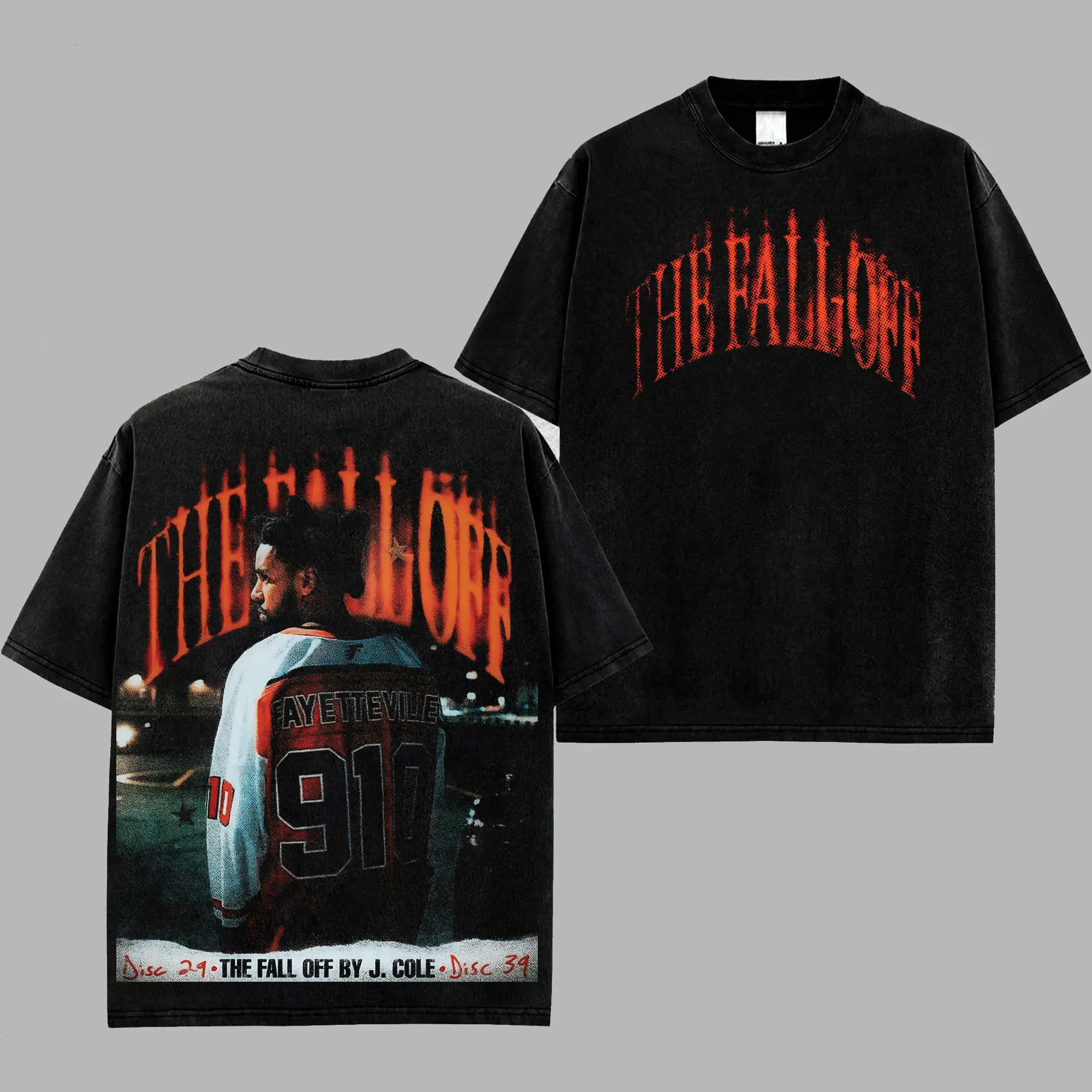 J.Cole The Fall-Off Tour Retro Unisex 100% Heavyweight Cotton T-Shirt, The Fall-Off World Tour 2026 100% Heavyweight Cotton Music Hiphop Shirt, Oversized Vintage Tee, Rap Hiphop Merch, Gift for Music Fans, Pop Culture Shirt